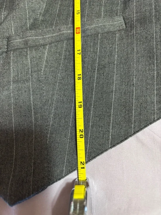 A NEW DAY pinstripe corporate chic vest - Picture 10 of 12